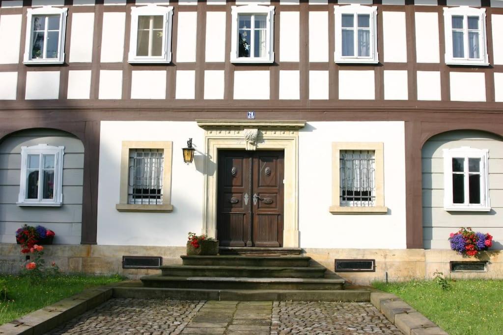 Komfort-Ferienwohnung "Zur Schmiedebruecke" Großschönau エクステリア 写真