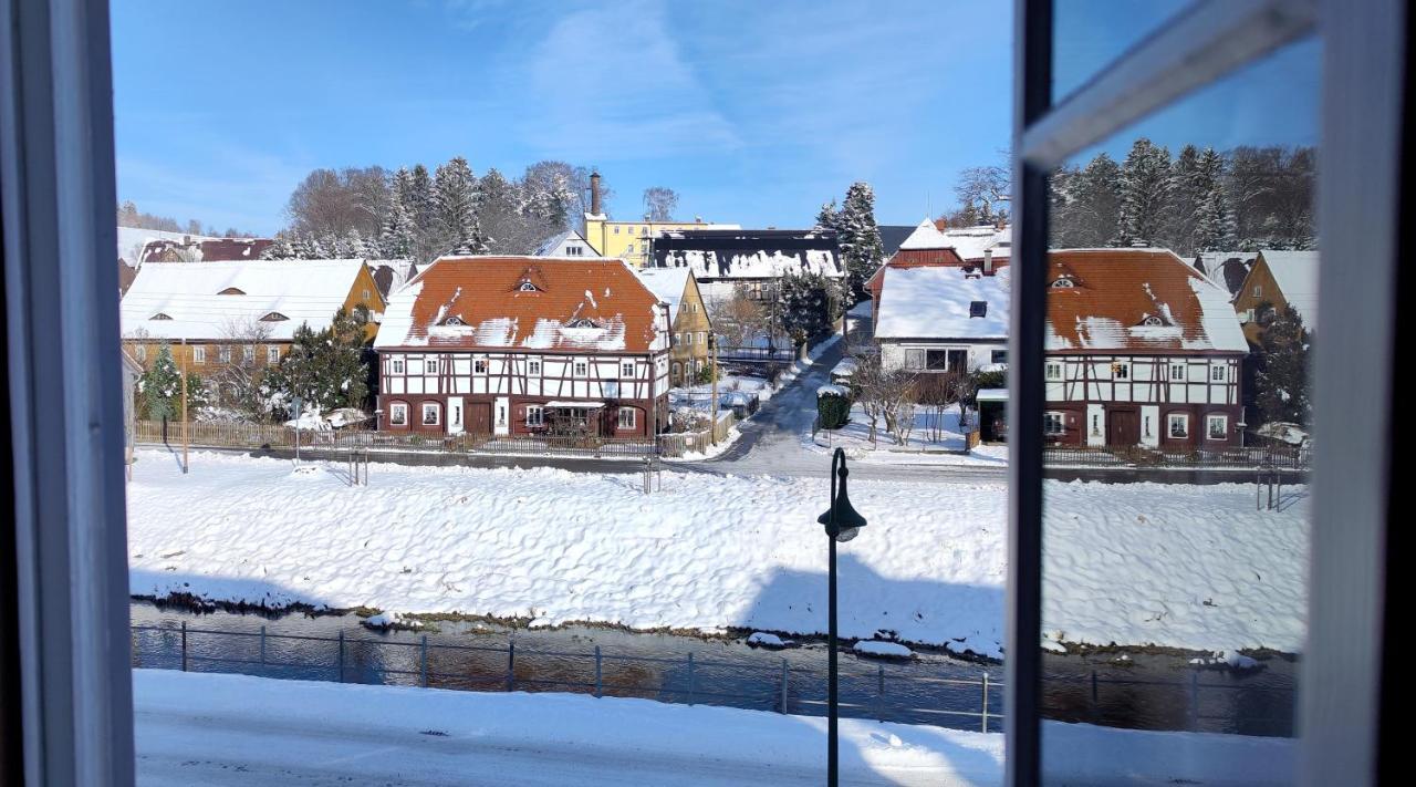 Komfort-Ferienwohnung "Zur Schmiedebruecke" Großschönau エクステリア 写真