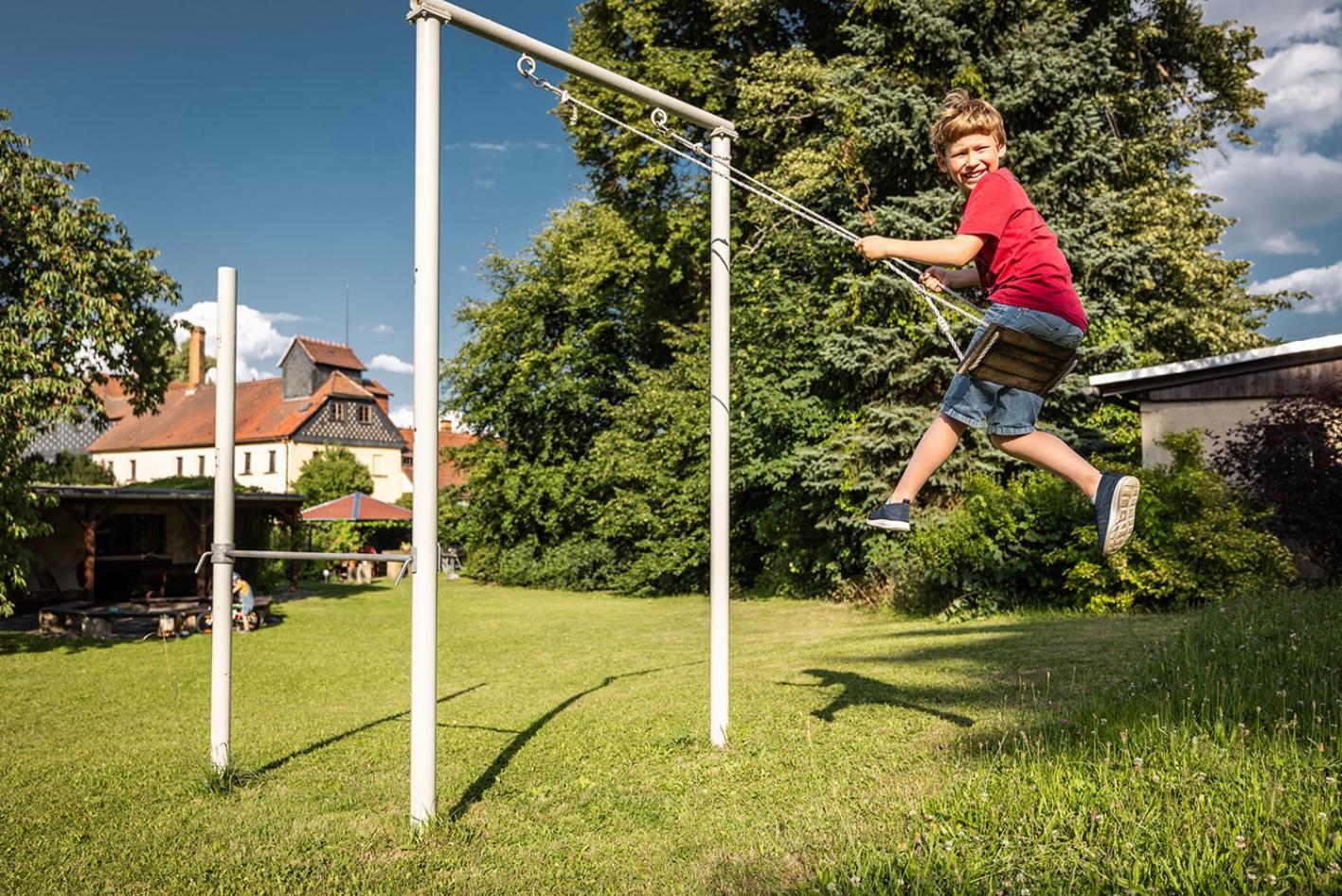 Komfort-Ferienwohnung "Zur Schmiedebruecke" Großschönau エクステリア 写真
